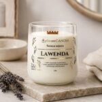 LAWENDA - Świeca sojowa