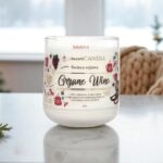 GRZANE WINO Świeca sojowa - rozgrzewający, korzenny zapach