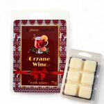 GRZANE WINO wydajny wosk zapachowy 75g do kominków
