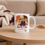 Kubek jesienny „Kocyk, herbatka i można żyć” 330 ml