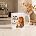 Kubek dla kawosza „Mam nosa do kapucziny” 330 ml
