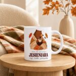 Kubek z misiem „Największa Jesieniara” 330 ml
