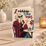 Kartka Urodzinowa dla Kobiety - "Z wiekiem tylko lepiej."