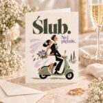 Kartka na ślub „Ślub. No i pięknie.” - dla Pary Młodej