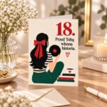 Kartka na 18-stkę dla Niej - „Przed Tobą własna historia.”