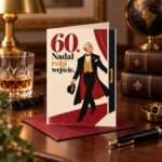 Kartka na 60 urodziny dla mężczyzny - „Nadal robi wejście.”